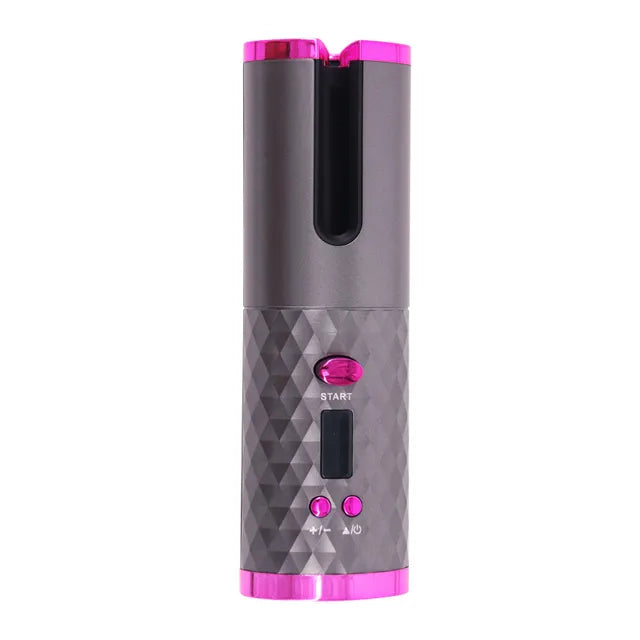 CORDLESS AUTO ROTATING HAIR CURLER
