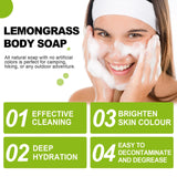 Natural Lemongrass  Soap Bar: Mosquito Repellent 