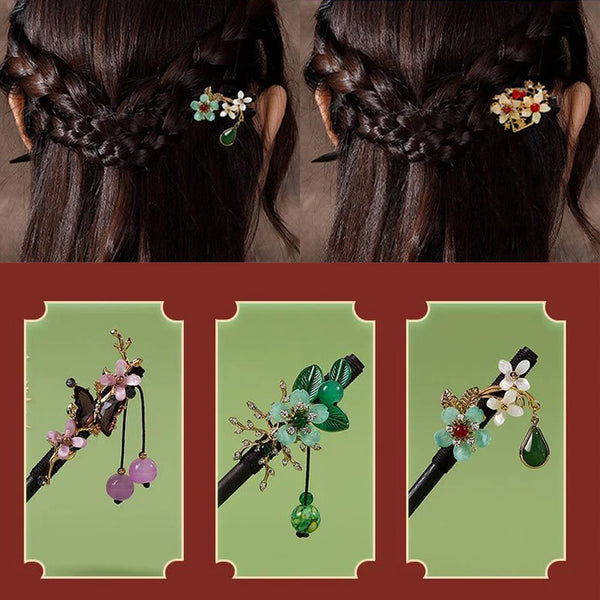 Flower Hair Stick Kanzashi 