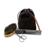 Modeling Cleaning Care Kit  With Double-Sided Styling Comb And Scissor 