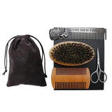 Modeling Cleaning Care Kit  With Double-Sided Styling Comb And Scissor 