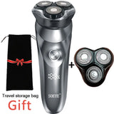 Round Electric Shaver for Men 