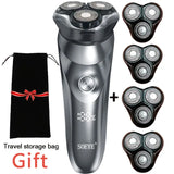 Round Electric Shaver for Men 
