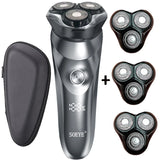 Round Electric Shaver for Men 