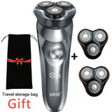 Round Electric Shaver for Men 
