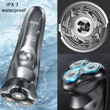 Round Electric Shaver for Men 
