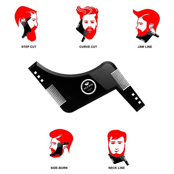 Beard Styling Template Comb 