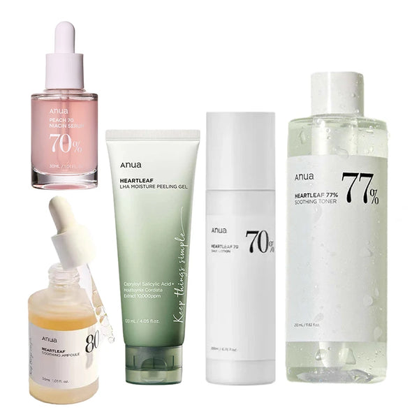 Korean Skin Care Anua Heartleaf Products